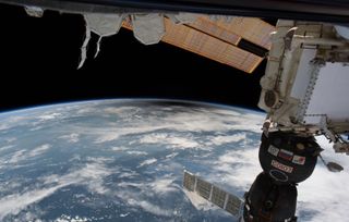 ISS View of 2017 Total Solar Eclipse