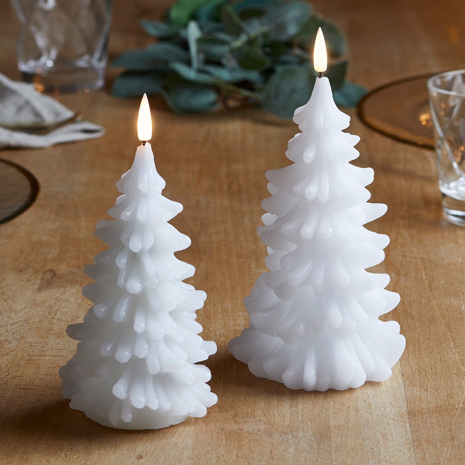 Truglow&amp;reg; Tree Christmas Candle Duo