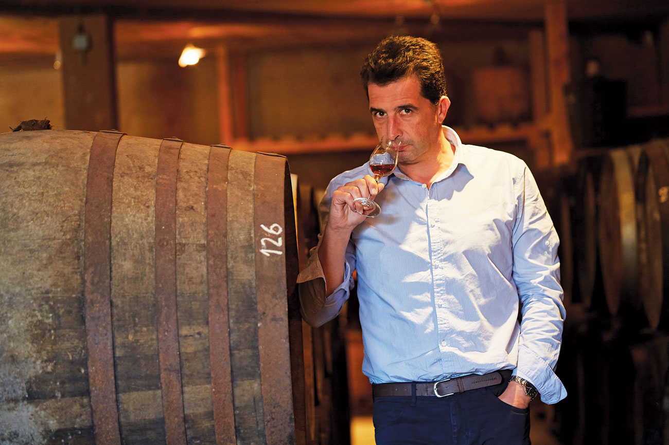 Marc Darroze of Armagnac Darroze, based in Roquefort, Bas Armagnac.