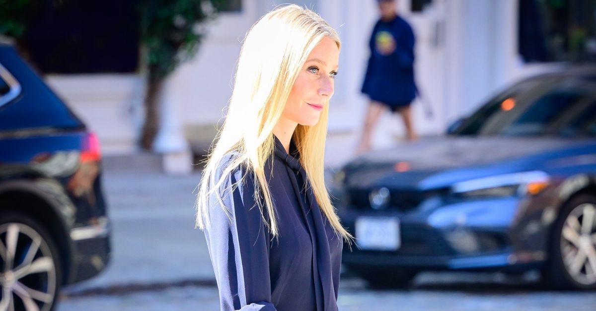 Gwyneth Paltrow Just Wore the Season’s Biggest Skirt Trend With Winter’s Most Classic Flat Shoe