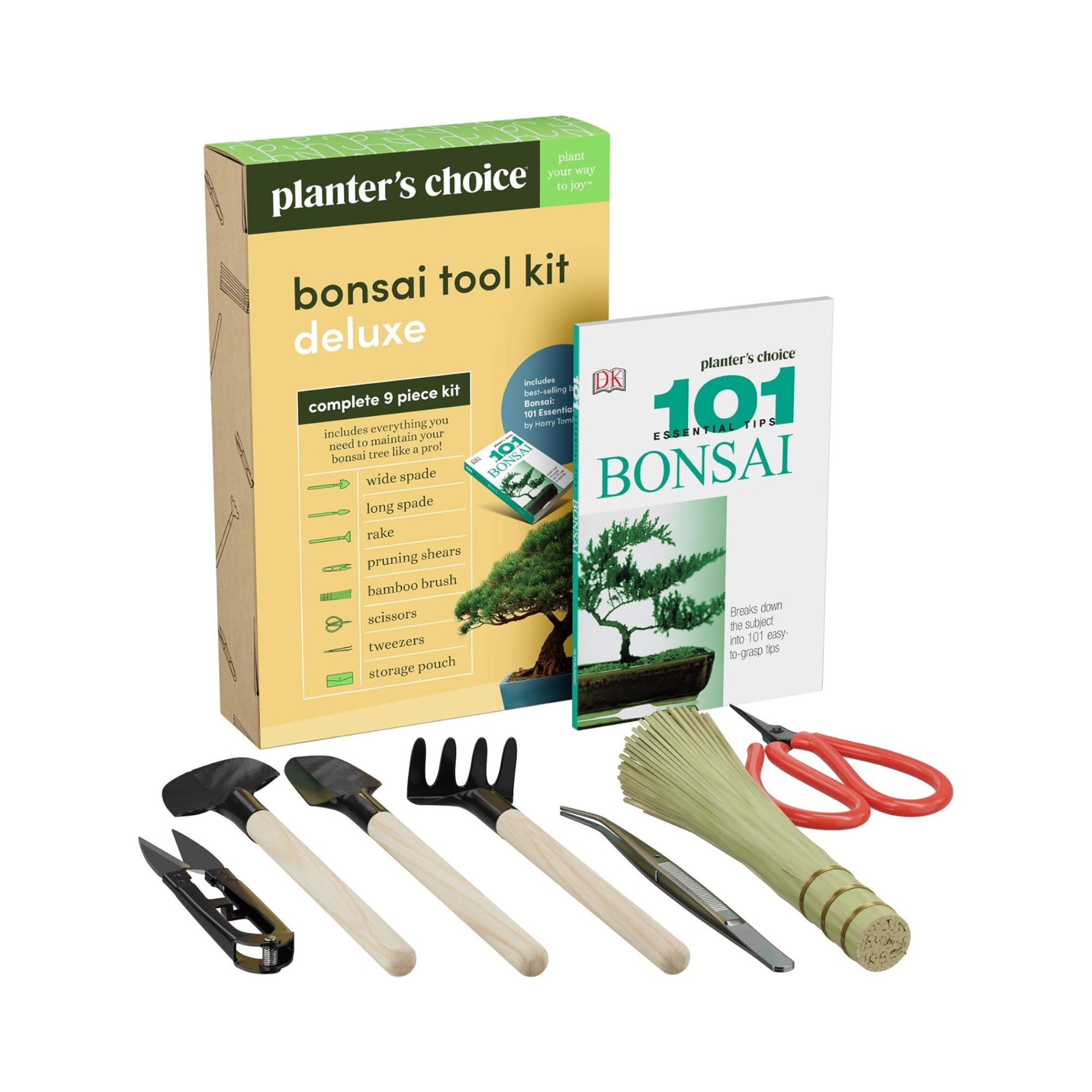 A bonsai tool kit