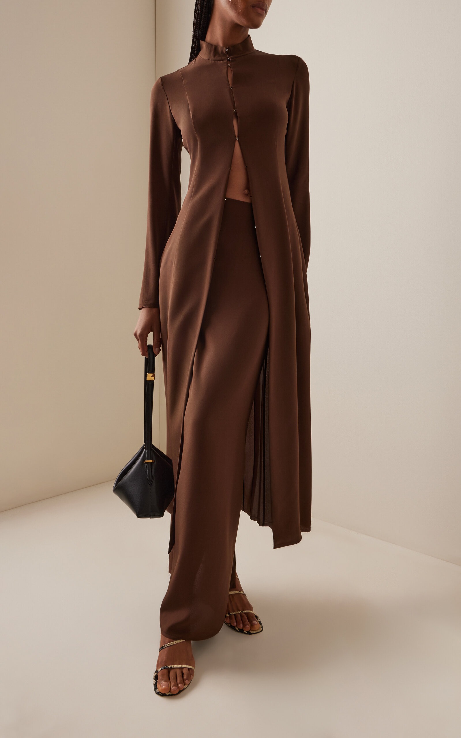 COLLEEN ALLEN, Long Silk Jacket