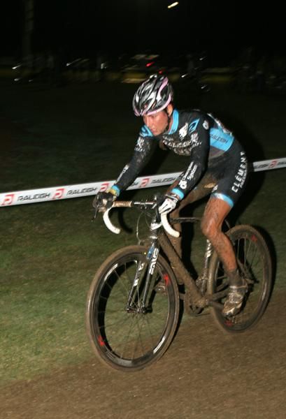 Nicole Duke (Raleigh-Clement) holding second place.