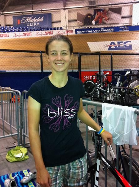 17-year-old Ruth Winder sporting DZ Bliss T.