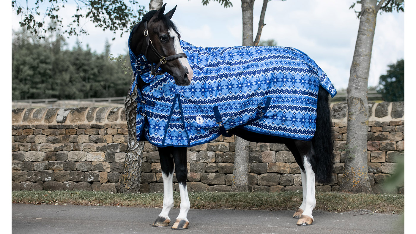 Derby House Christmas jumper patterned rug
