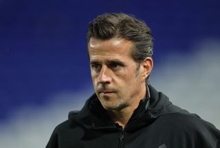 BIRMINGHAM, ENGLAND - AUGUST 27: Marco Silva manager / head coach of Fulham during the Carabao Cup Second Round match between Birmingham City and Fulham at St Andrew’s at Knighthead Park on August 27, 2024 in Birmingham, England. (Photo by Catherine Ivill - AMA/Getty Images) Fulham squad for 2024/25