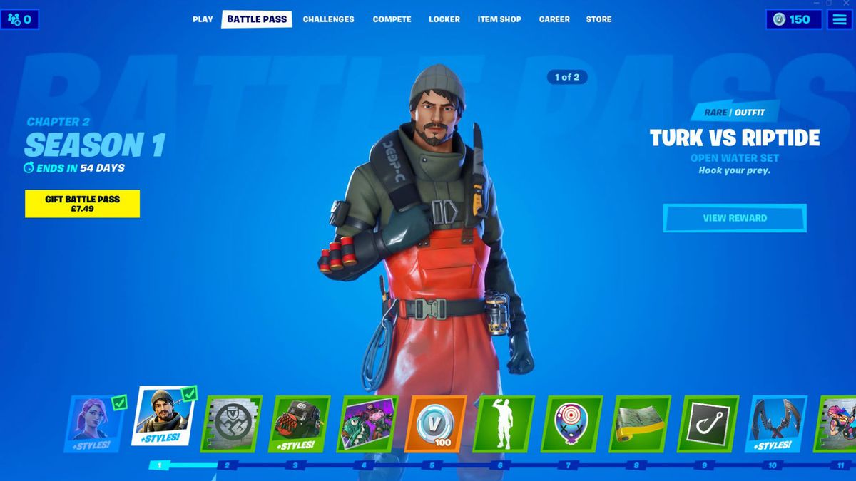 Fortnite chapter 2 skins
