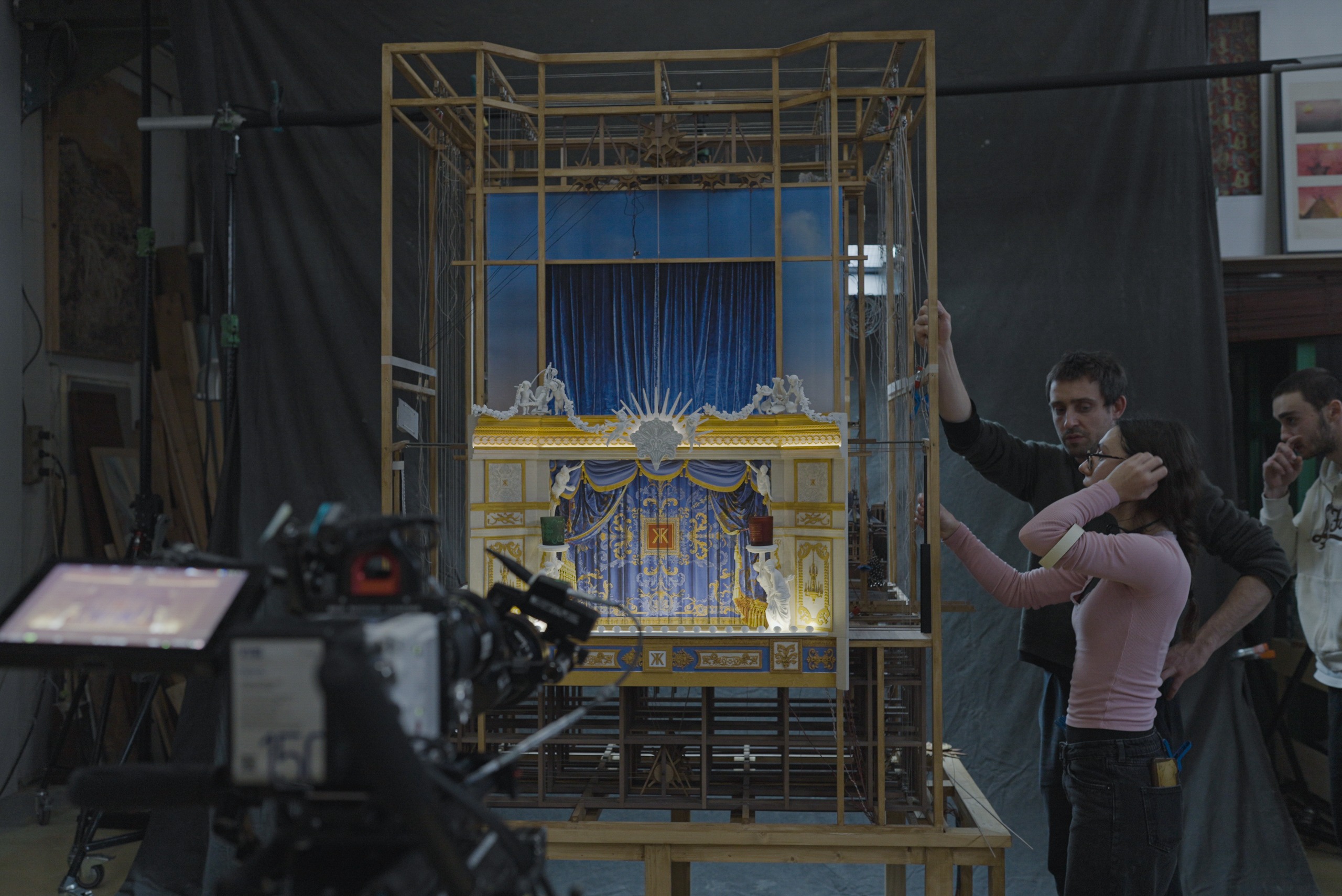 Maison Francis Kurkdjian holiday campaign behind the scenes