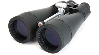 Stock image of the Celestron SkyMaster 20x80 binoculars on a white background