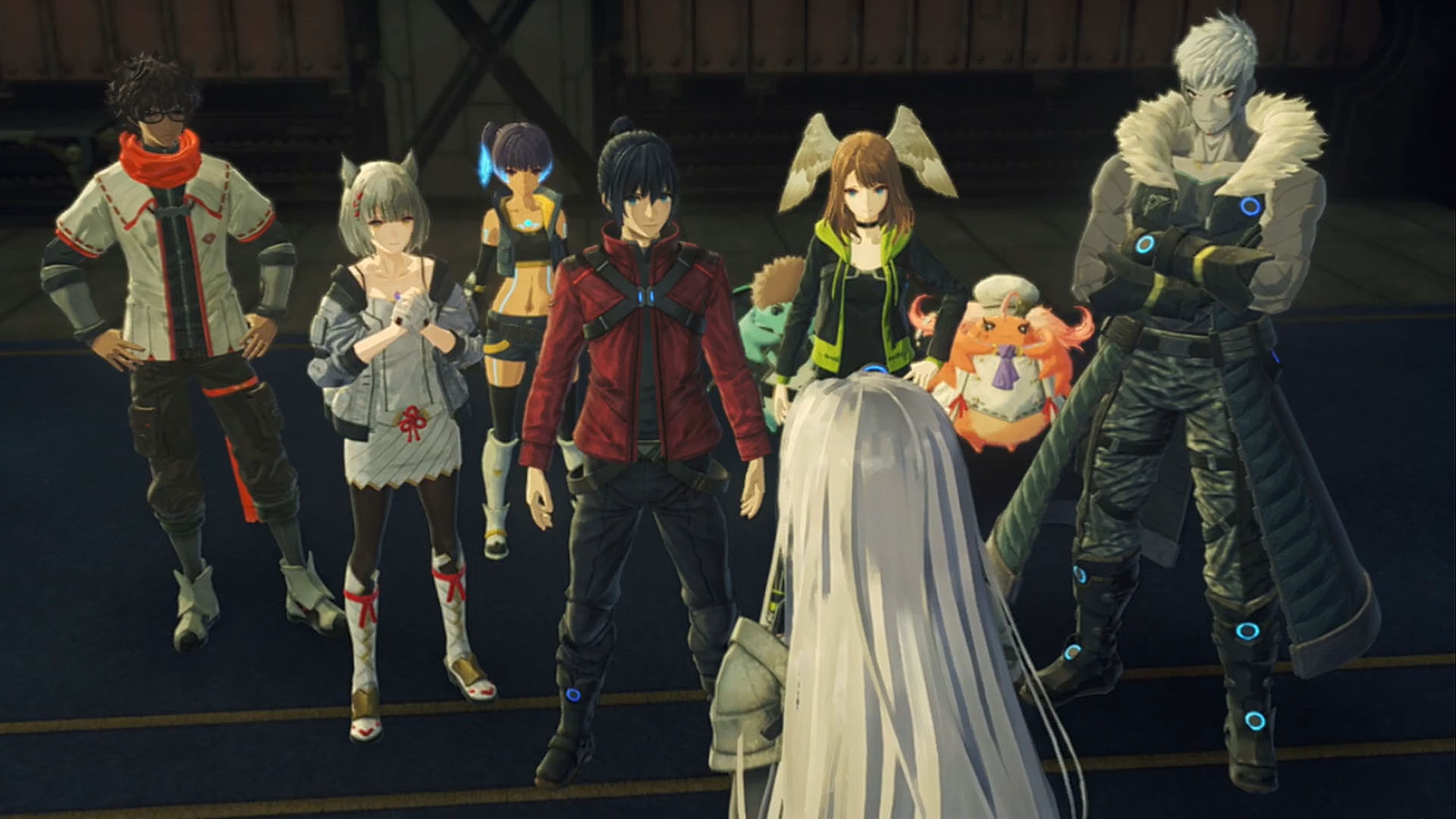 Xenoblade Chronicles 3 all main characters standing together