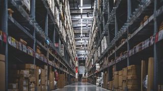 An image of a warehouse using the best ERP software.