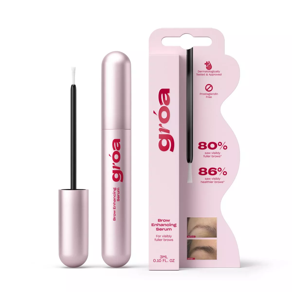Groa Eyebrow Enhancing Serum - 3ml - Beauty Studio