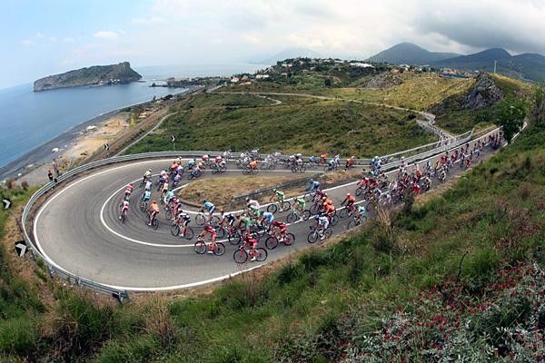 Riders enjoyed stunning views.