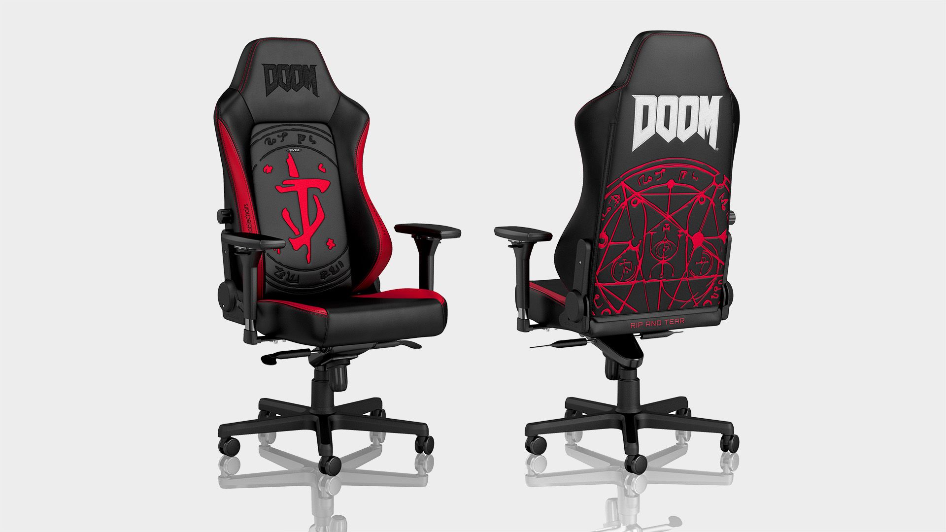 Noblechairs Hero Gaming Chair Doom Edition | PC Gamer