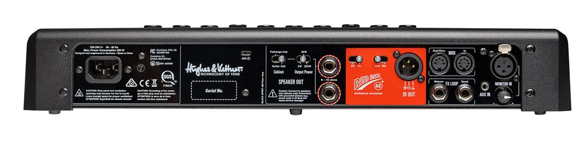 Hughes &amp; Kettner Black Spirit 200 Floor