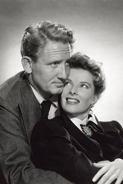 Spencer Tracy with Katharine Hepburn 