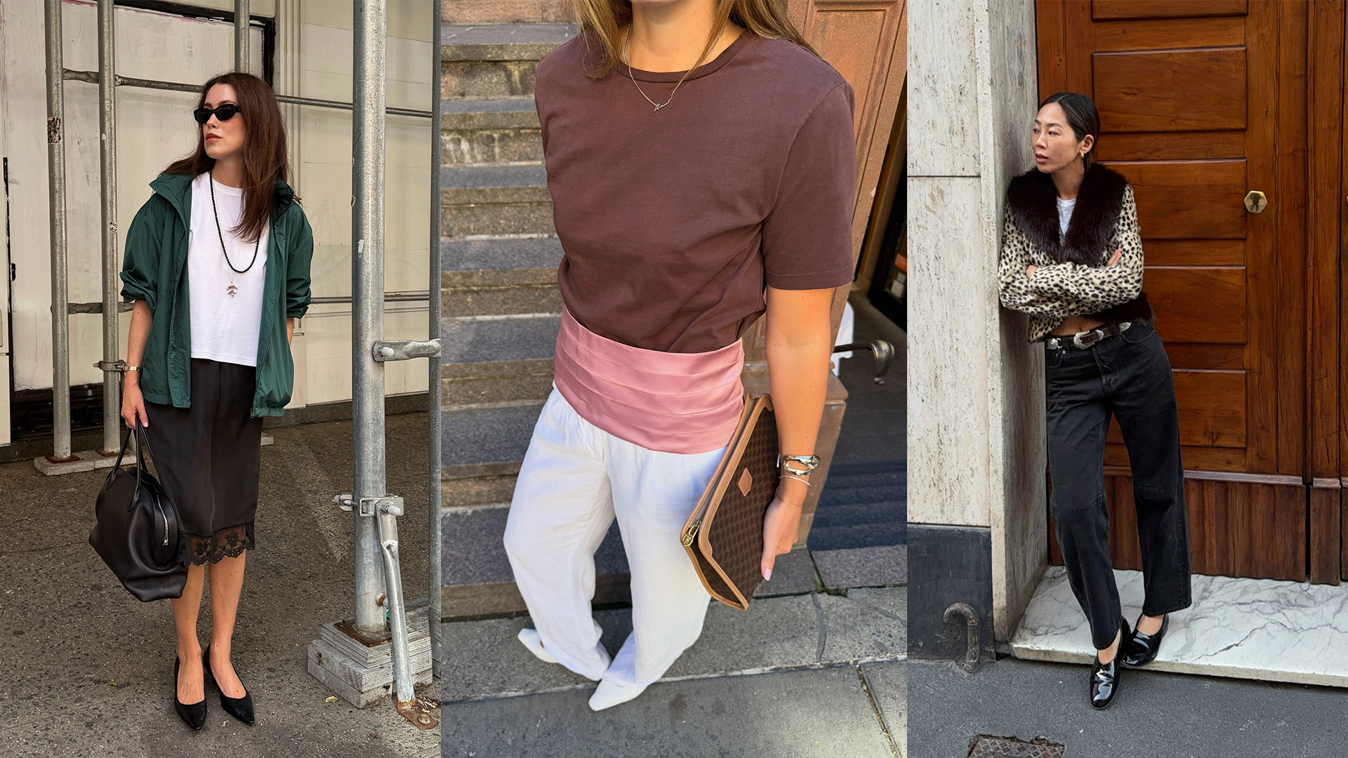 collage of stylish fall 2026 outfits