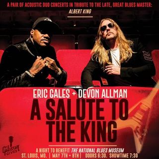 Eric Gales and Devon Allman Albert King tribute concert poster