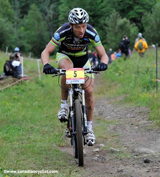 Ralph N&auml;f (Multivan Merida Biking Team) took the early lead.