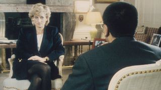 Princess Diana during her Martin Bashir interview