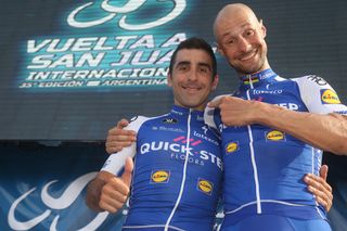 Max Richeze and Tom Boonen went one-two for Quick-Step Floors on the final stage