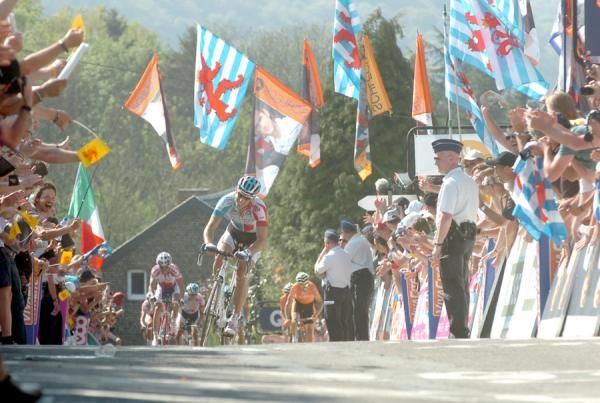 Rodriguez and Sanchez struggle in the background, as the Gilbert cruises home.