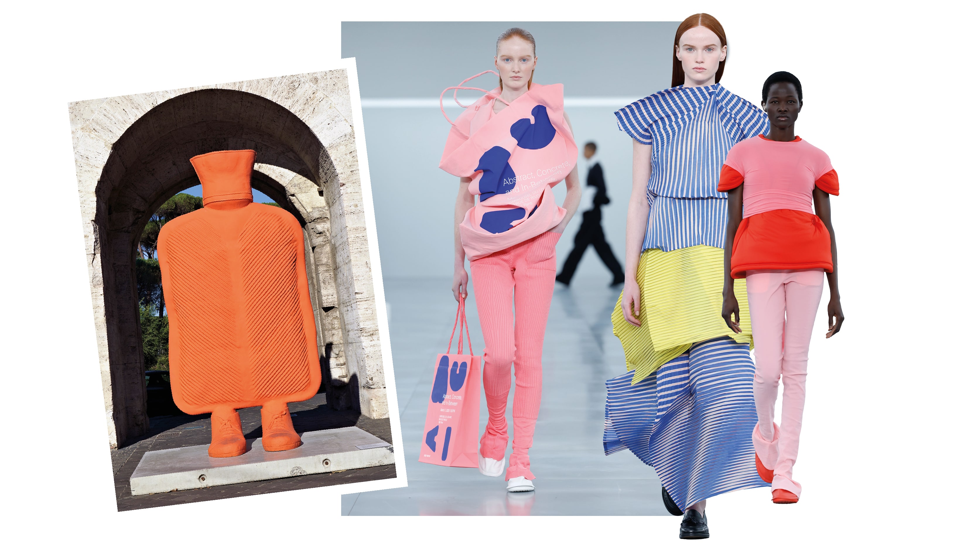 Art in Fashion featuring Issey Miyake and Erwin Wurm