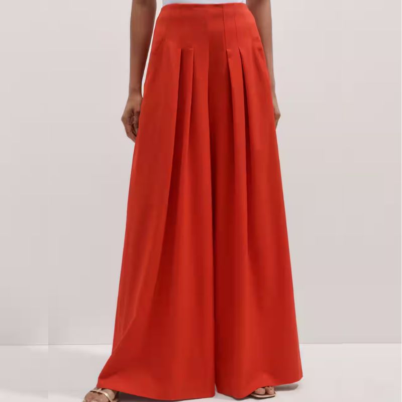 wide leg trousers