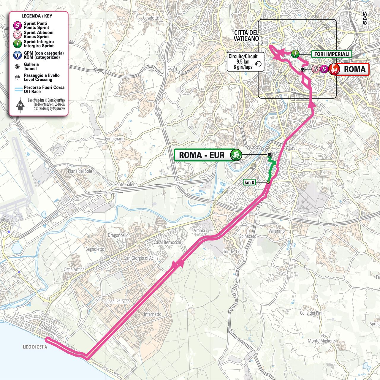 2024 Giro d'Italia maps and profiles