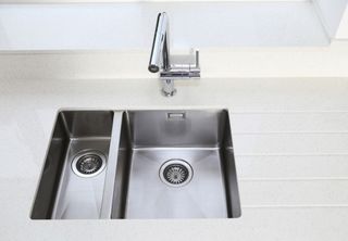 spotless stainless steel sink