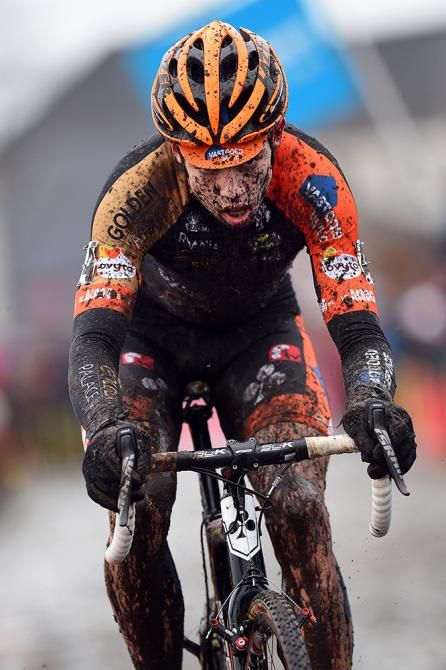 Wout Van Aert at Bpost Bank Trofee Azencross.