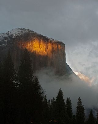 El Capitan in Yosemite National Park.
