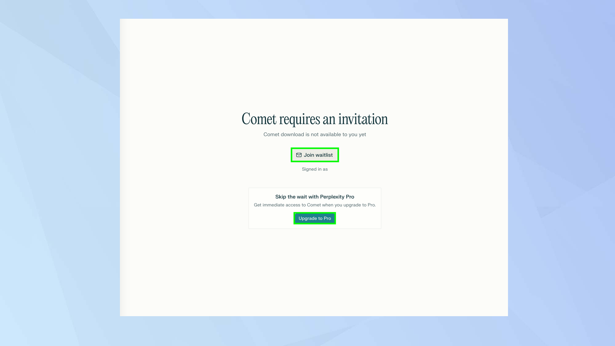 How to download Comet - Perplexity browser for free