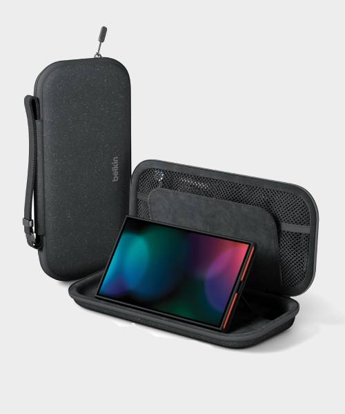 Official image of the Belkin Carrying Case for the Switch 2, with a plain background.