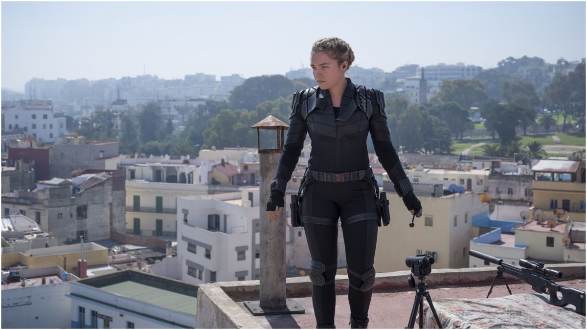 Florence Pugh as Yelena Belova in Black Widow