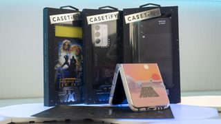 CASETiFY Binary Sunset case for Samsung Galaxy Z Flip 3