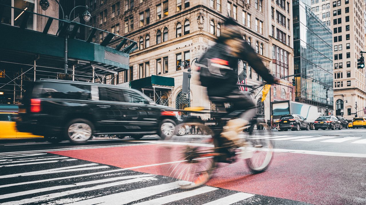 Commuter traffic in NYC