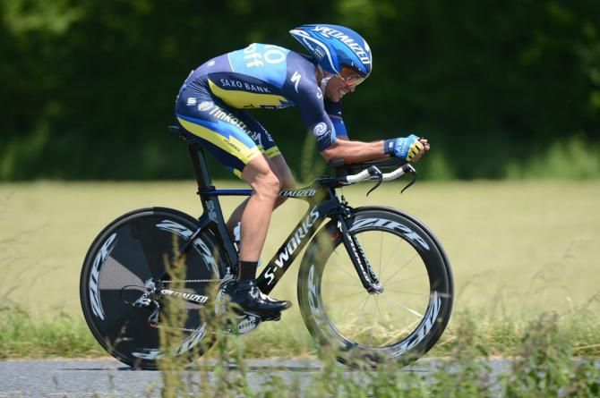 Alberto Contador (Saxo-Tinkoff) had a time trial to forget at the Dauphin&eacute; as the Spaniard placed 61st, 3:37 off the pace.