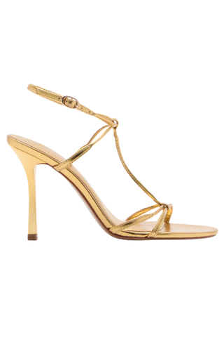 Metallic Straps Sandals - Women | Mango United Kingdom