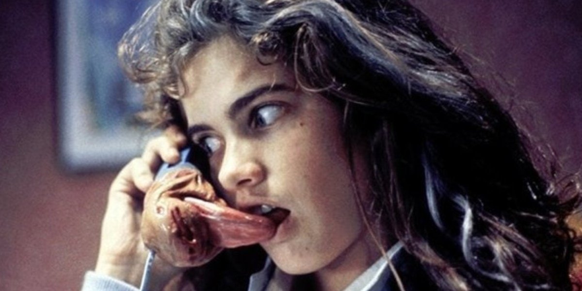 Heather Langenkamp in A Nightmare on Elm Street.