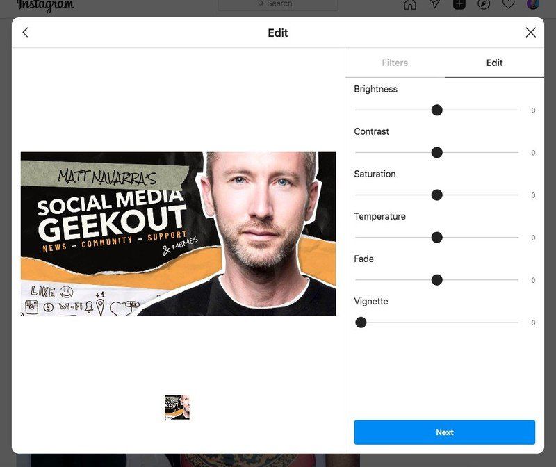Instagram Create From Desktop