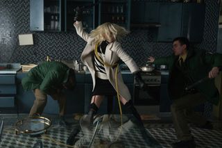 A still from the series Atomic Blonde