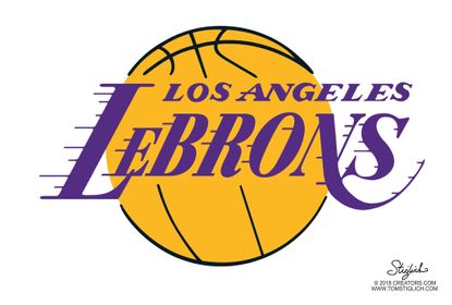 Editorial Cartoon U.S. NBA LeBron James Los Angeles Lakers