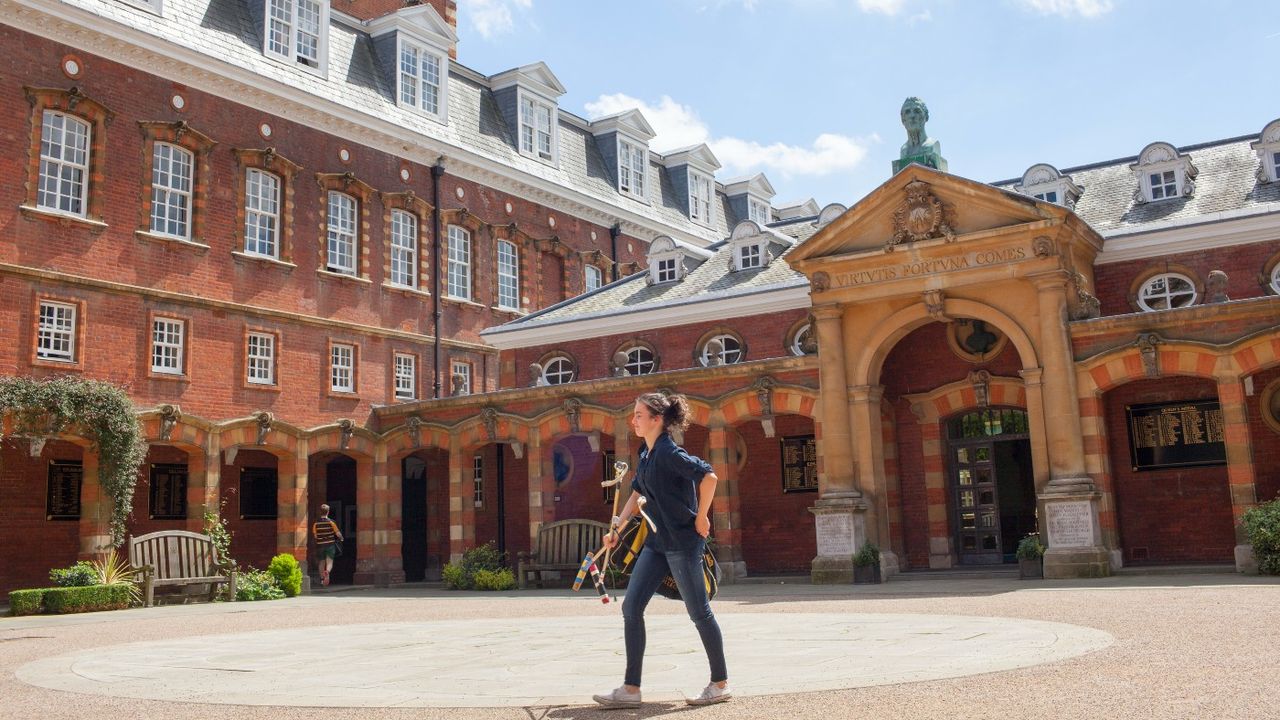 Student attends Wellington College, Berkshire