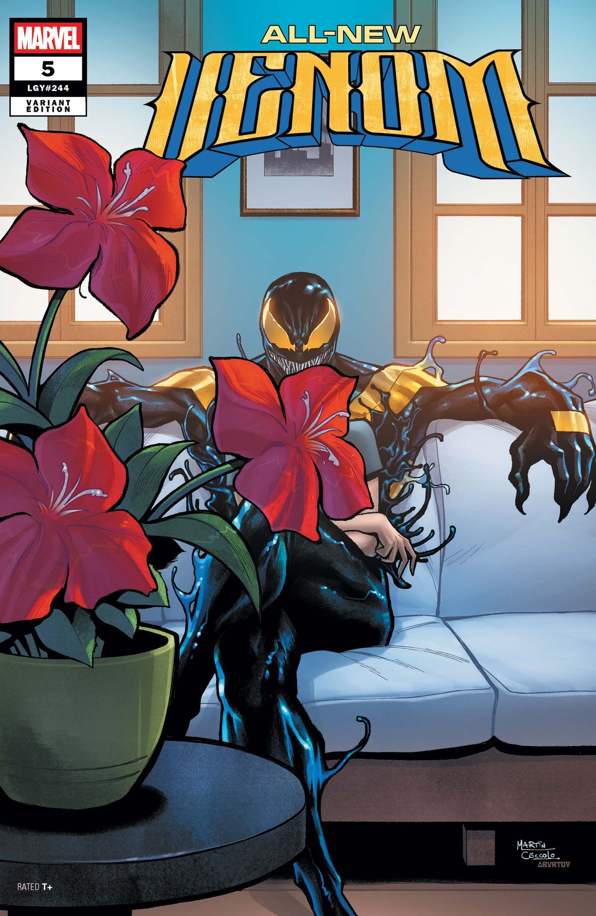 Marvel Comics All-New Venom covers featuring Mary Jane Watson as the all-new Venom