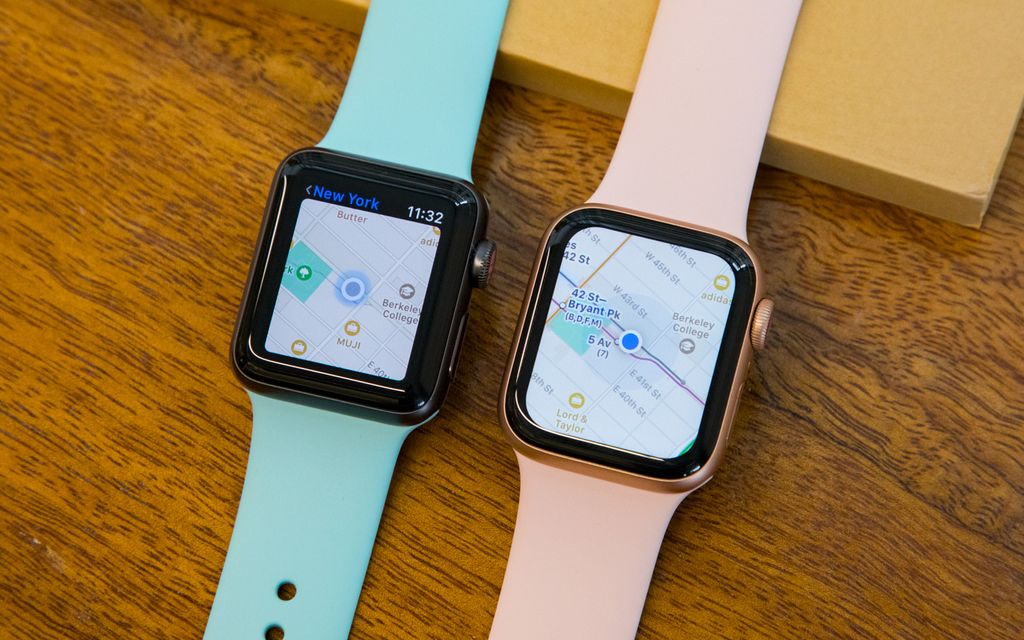apple watch google map