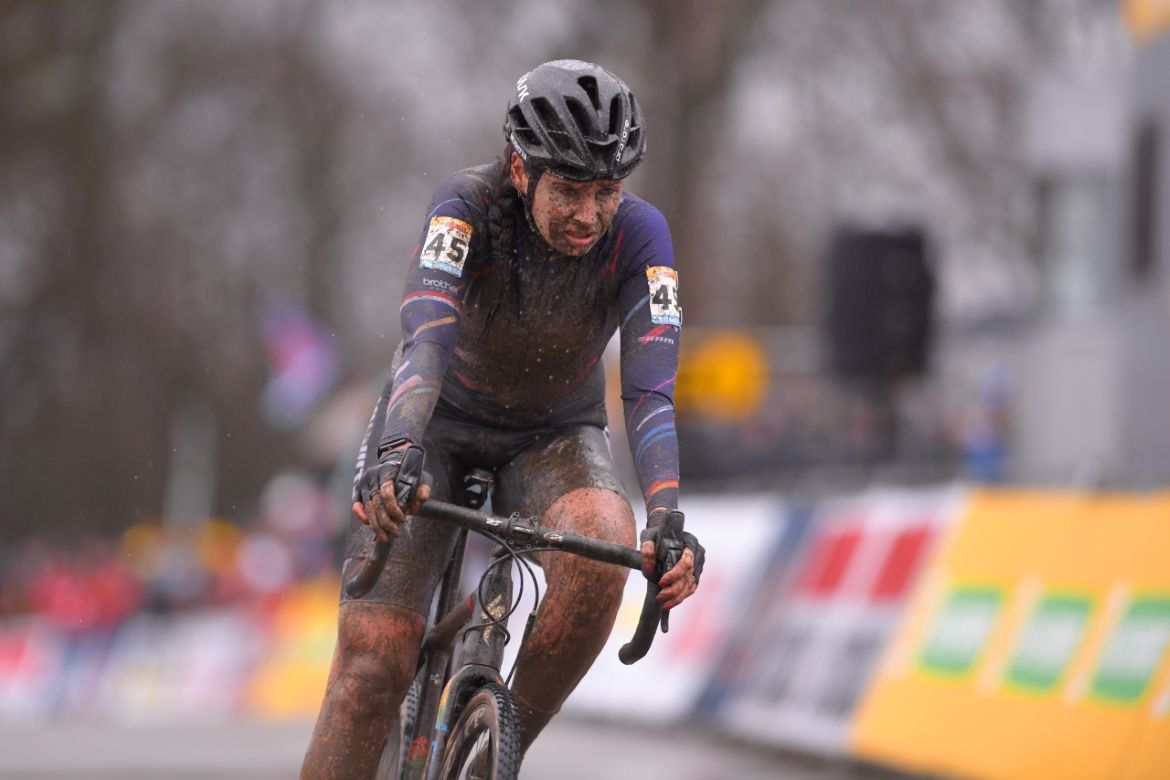 Nikki Brammeier finished just off the podium in Namur
