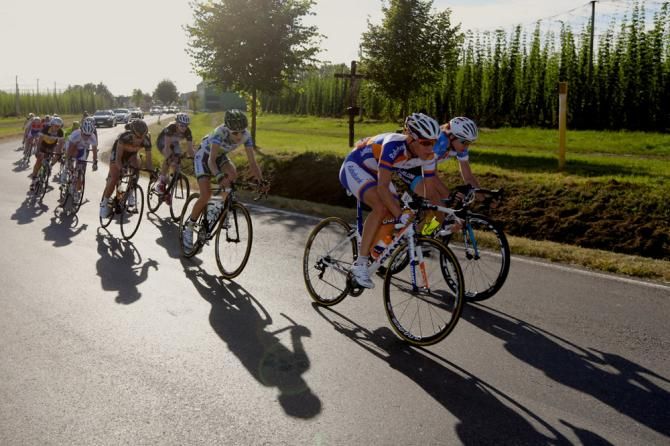 17 riders formed the decisive escape in stage 5 at the Th&uuml;ringen Rundfahrt.
