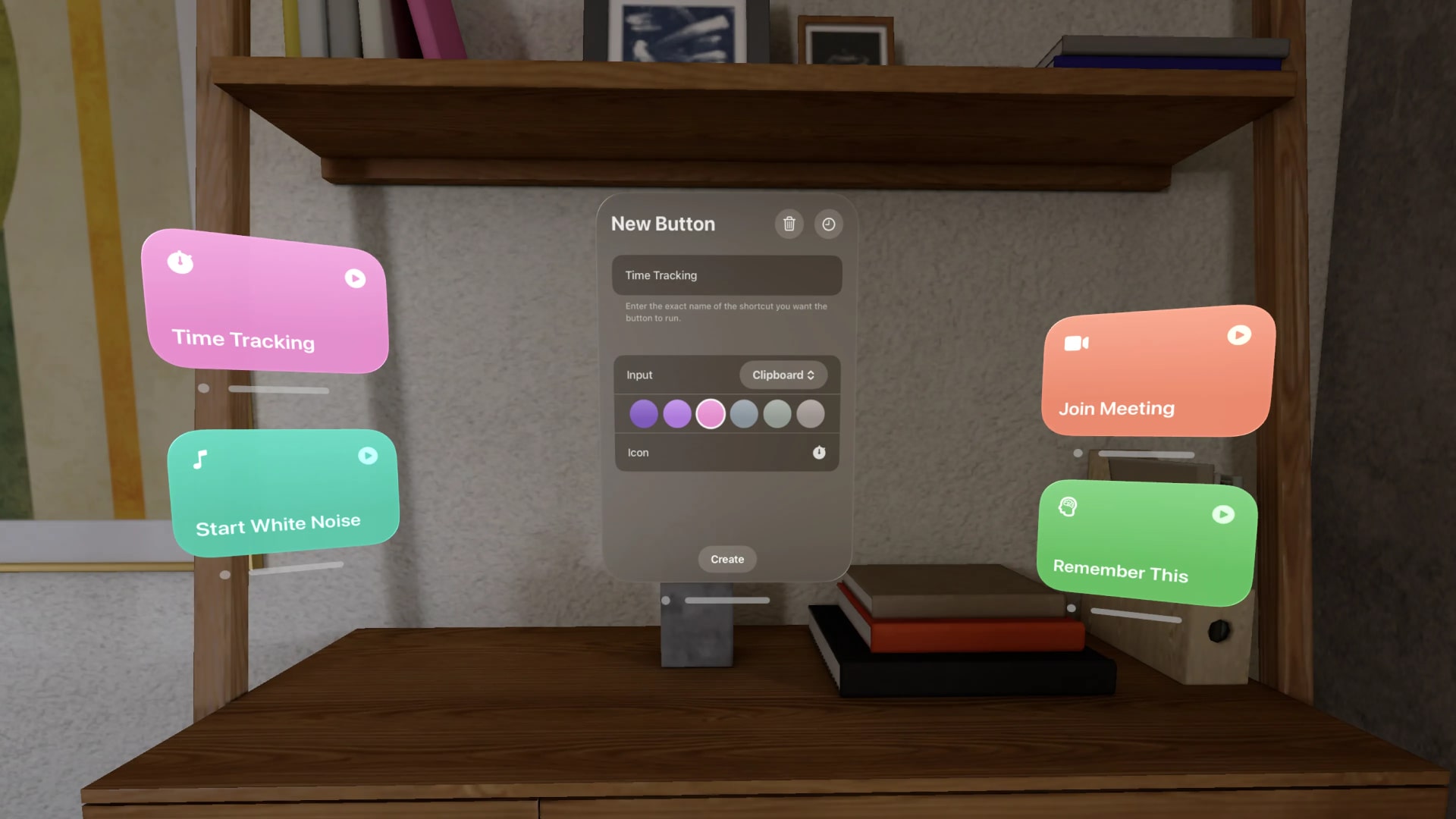 Это умное приложение Vision Pro разместит удобные кнопки быстрого доступа по всему дому.