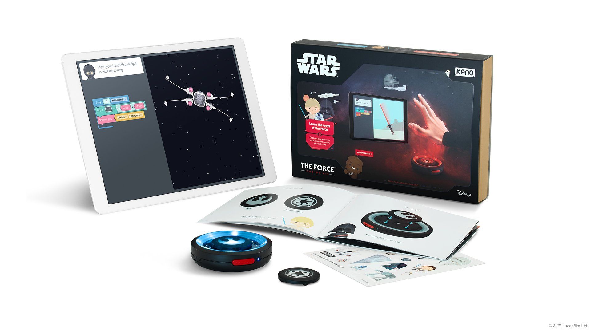 7/16〆切Kano PC + STAR WARS Coding Kit、ペン Kano's Star Wars coding kit lets you become one with the force